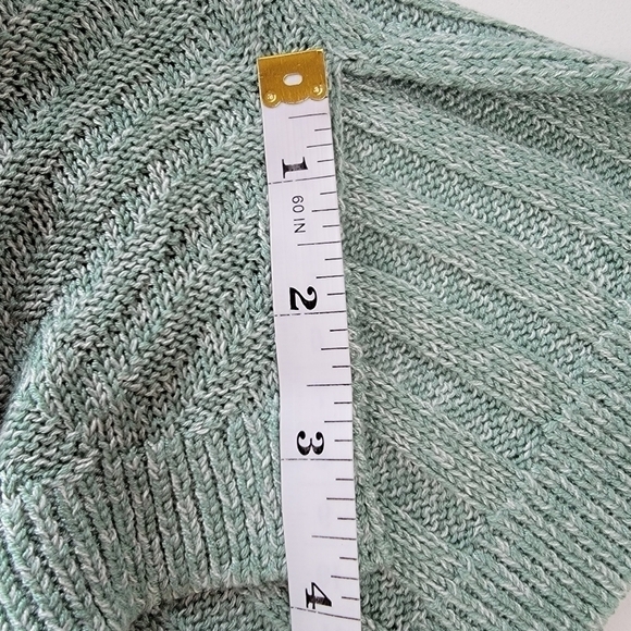 SOHO Spring Mint Green Sweater Size Medium - Picture 8 of 10